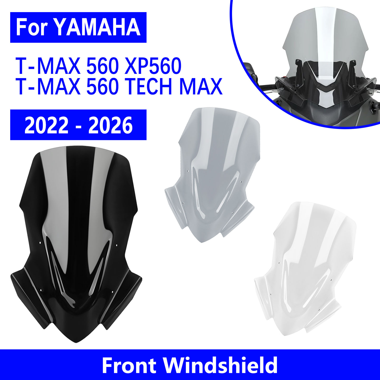 Tech Protect Accessories - Penutup Pelindung Ekstensi WindScreen Untuk T-MAX