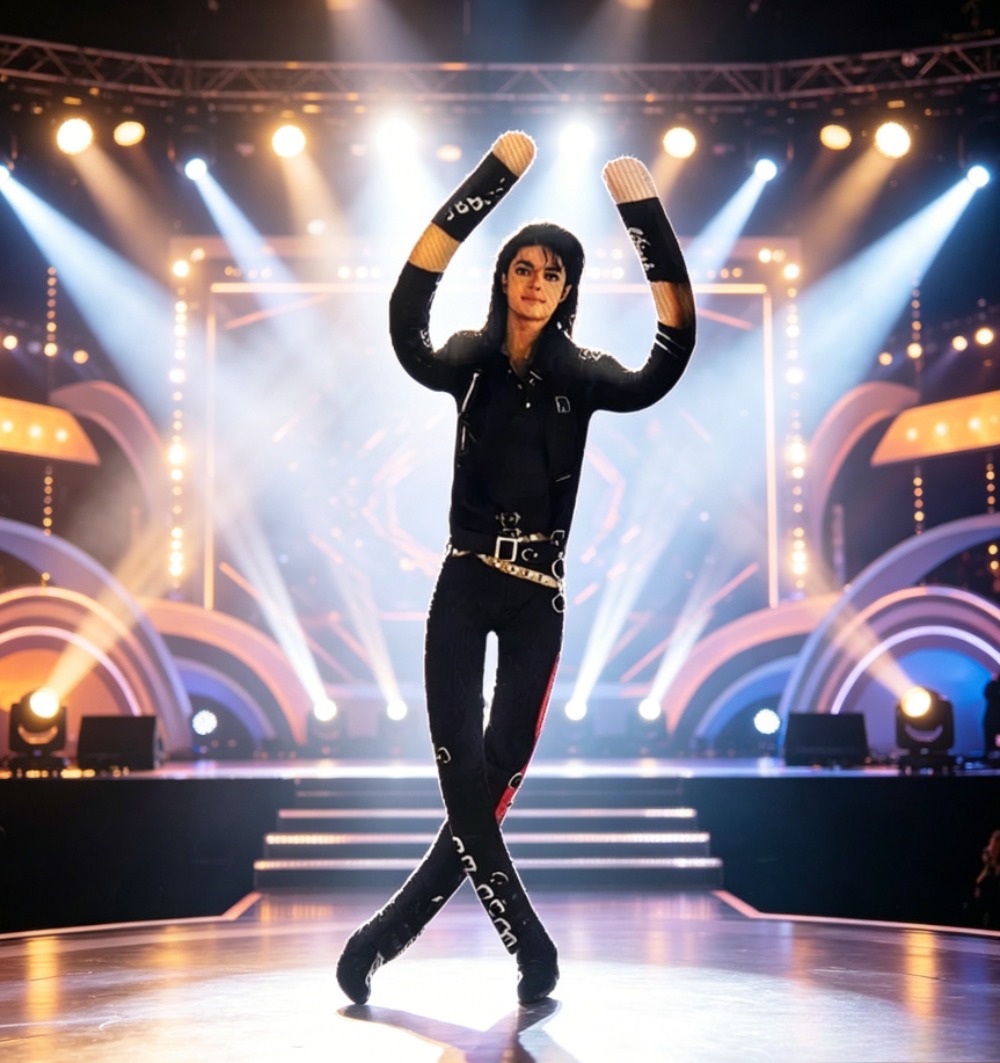 Tech Home Accessories - Michael Jackson Boneka Plush dengan Sendi