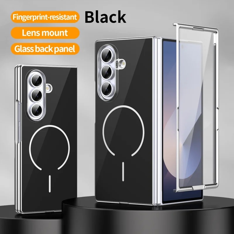 Tech Protect Accessories - Casing Ponsel Lipat Magnetik Kaca untuk