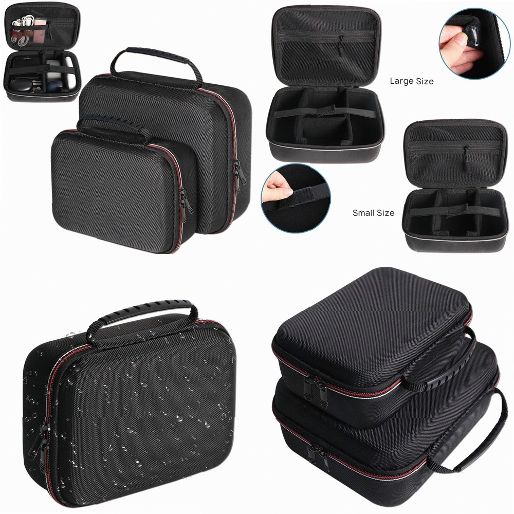 Tech Accessories Hard Case - Kotak Keras EVA untuk Gadget Digital,