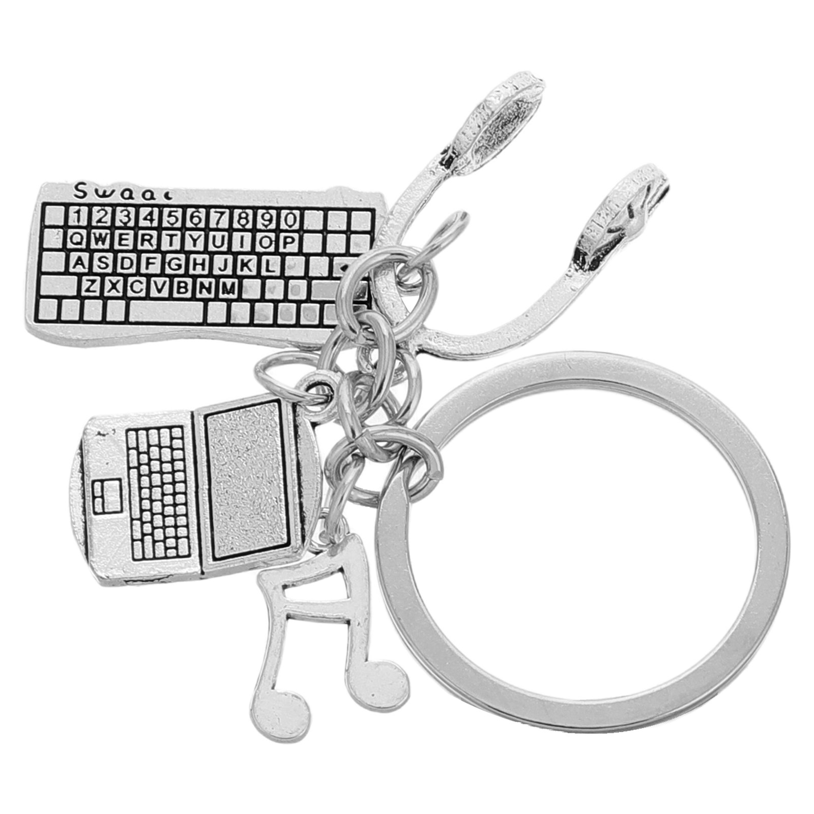 Tech Accessories For Students - Gantungan Kunci Insinyur, Aksesoris Komputer Logam