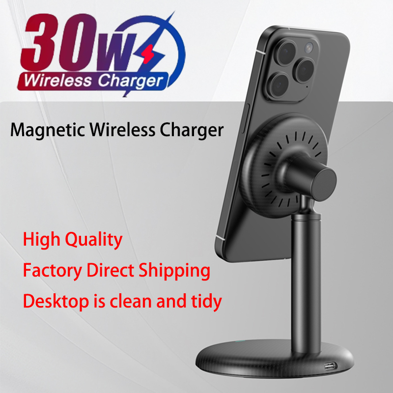 Travel Cable Organizer - Pengisi Daya Nirkabel Magnetik Cepat 15W