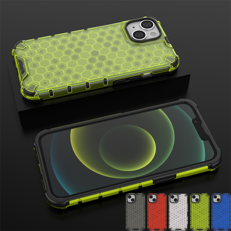 Tech Accessories Apple - Honeycomb Tahan Benturan untuk iPhone 14