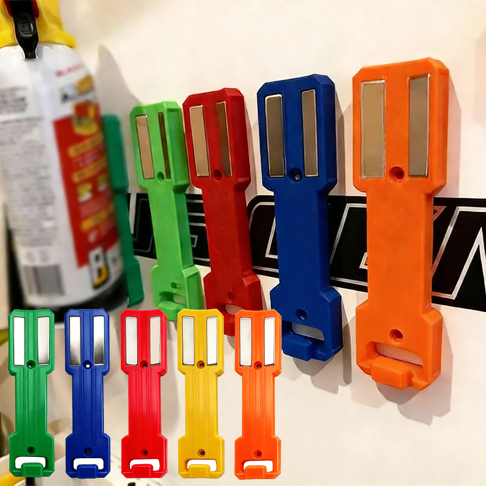 Tech Accessories Holder - Rak Kaleng Aerosol Magnetik 3D, Rak