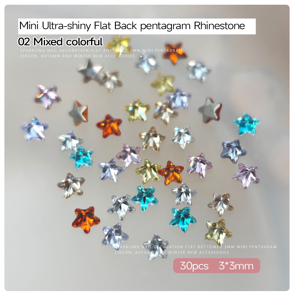 30 Buah Berlian Imitasi Seni K - Y2K Tech Accessories ulasan dan harga