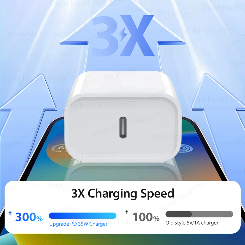 Pengisi daya Cepat PD 35W untu - Tech Accessories Apple ulasan dan harga