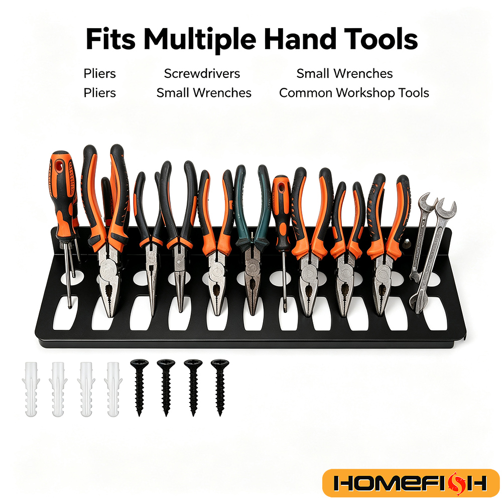 Rak Penyimpanan Perkakas Dindi - Tech Accessories Holder ulasan dan harga
