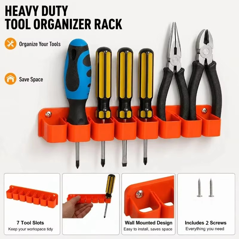 Rak Penyimpanan Alat Dinding 7 - Tech Accessories Holder ulasan dan harga