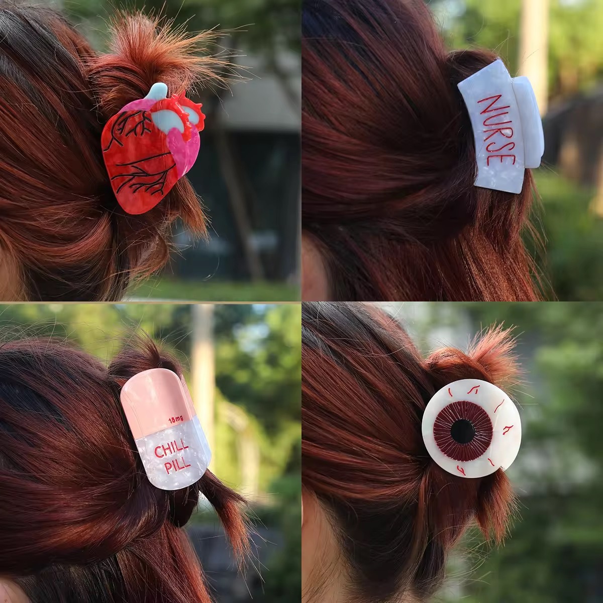 Jepit Rambut Model Cakar Seri  - Hi Tech Accessories ulasan dan harga