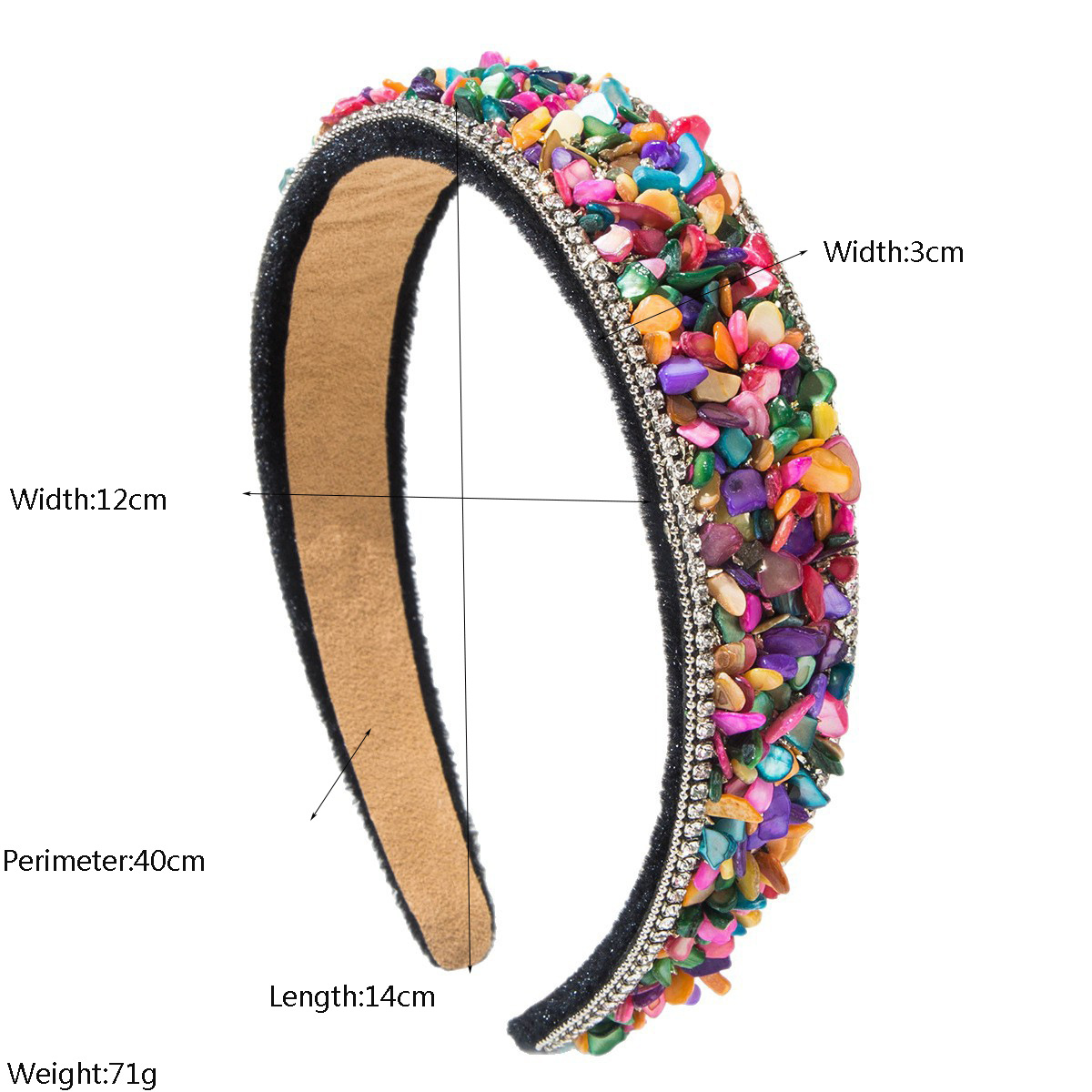 Bando Kepala Wanita Bergaya Ba - Hi Tech Accessories ulasan dan harga