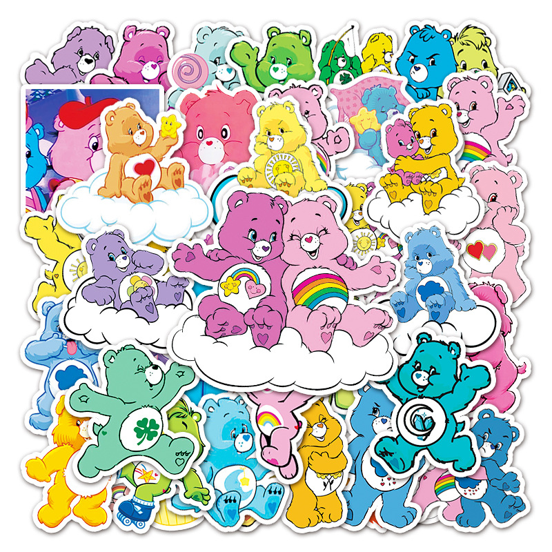 Baru Lucu 50Pcs Stiker Care Be - Tech Home Accessories ulasan dan harga