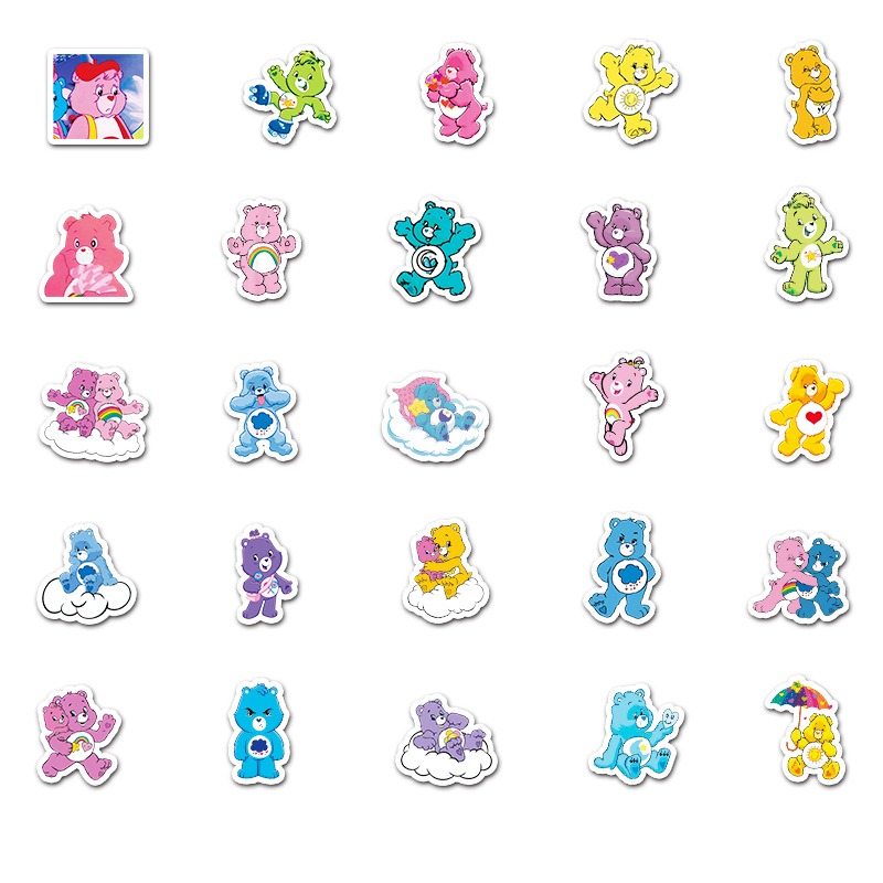 Baru Lucu 50Pcs Stiker Care Be - Tech Home Accessories ulasan dan harga