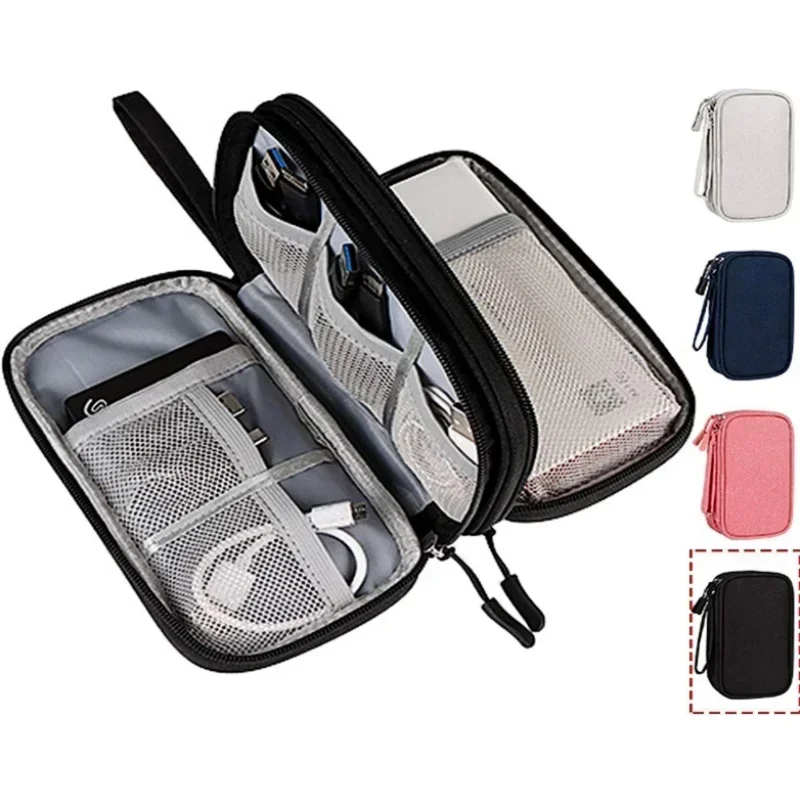 Tas Kabel Perjalanan Portabel, - Travel Cable Organizer ulasan dan harga