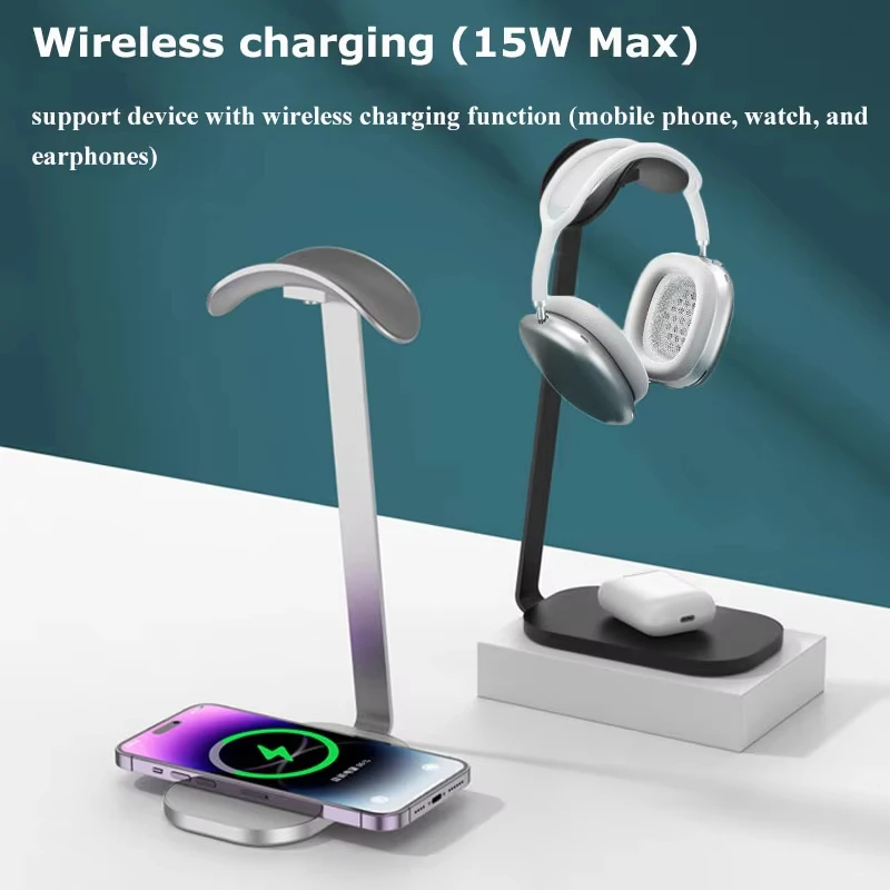 Pengisi daya nirkabel 15W, unt - Wireless Charger 3 In 1 ulasan dan harga