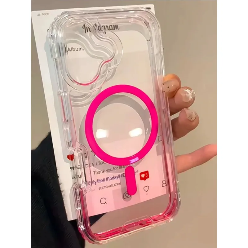 Casing Anti-Shock 3IN1 Gradien - Wireless Charger 3 In 1 ulasan dan harga