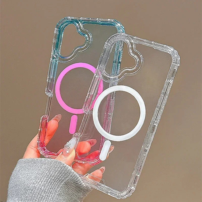 Casing Anti-Shock 3IN1 Gradien - Wireless Charger 3 In 1 ulasan dan harga