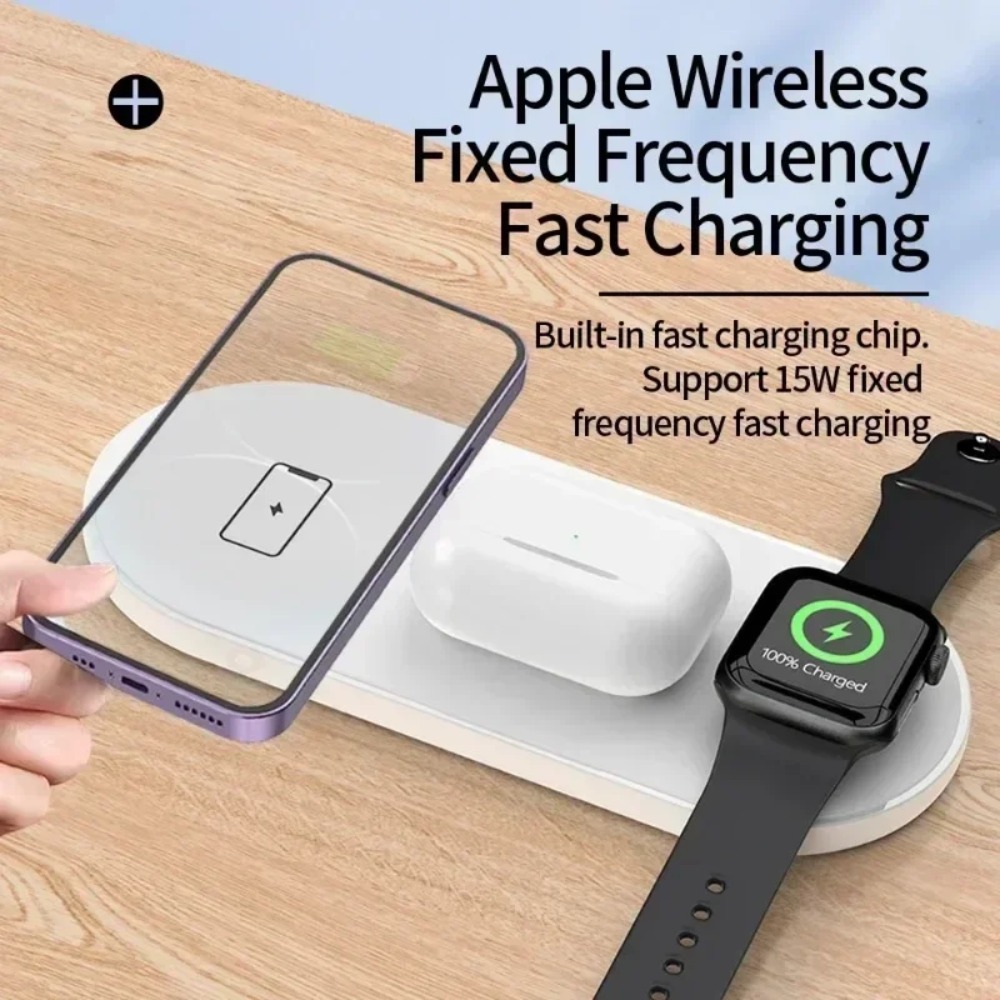 Alas Pengisi Daya Nirkabel 3-i - Wireless Charger 3 In 1 ulasan dan harga