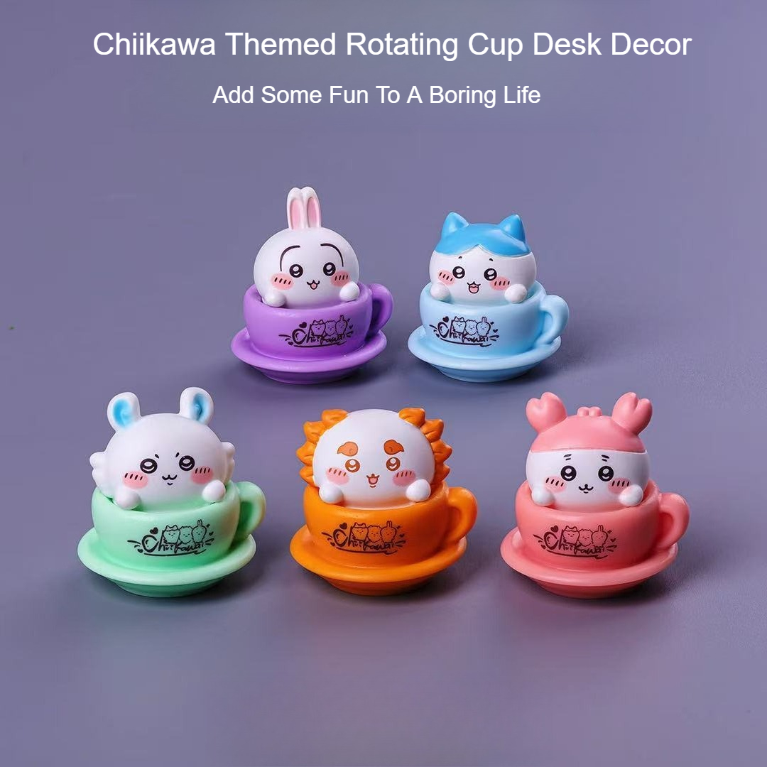 Figur Chiikawa Rotating Cup, D - Tech Home Accessories ulasan dan harga