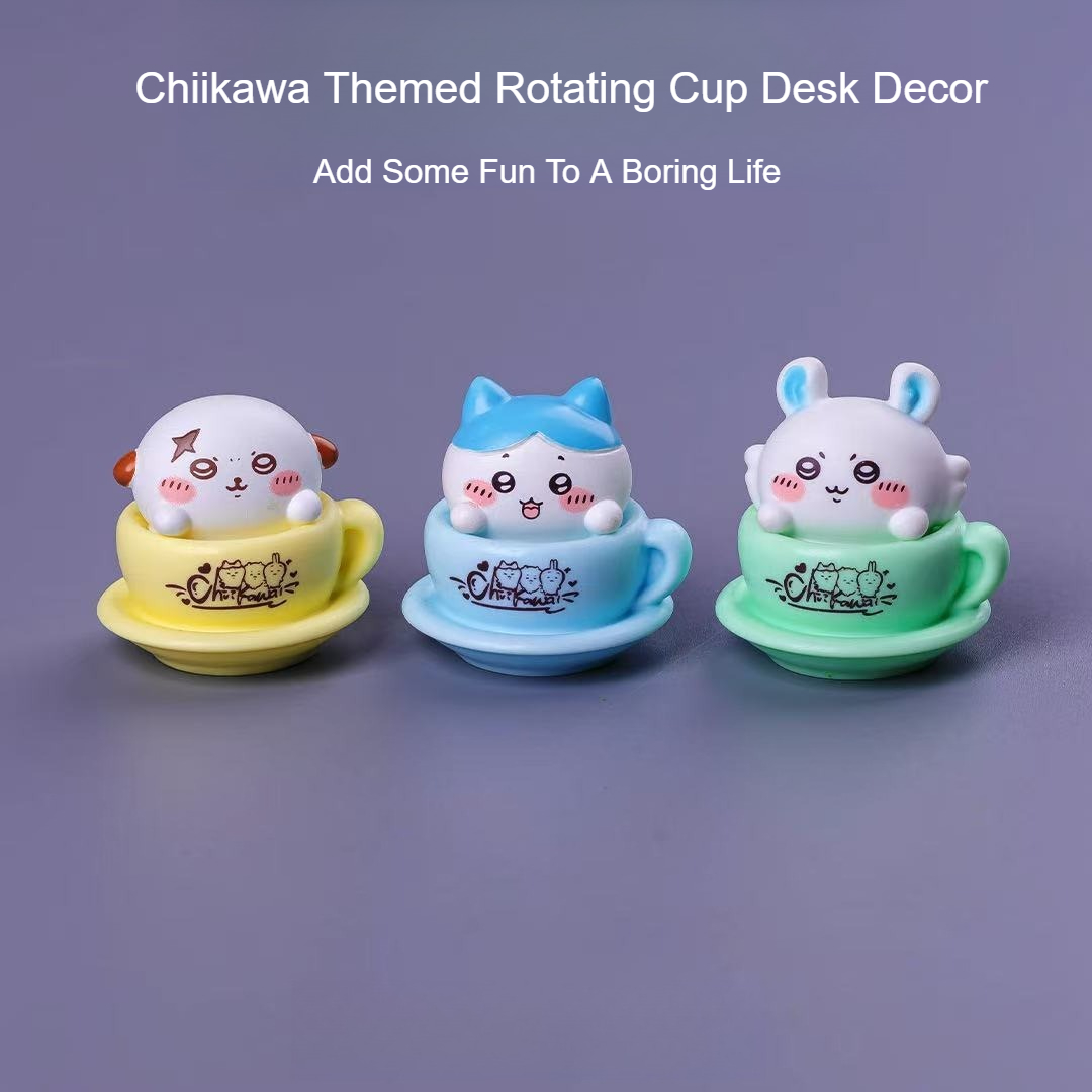 Figur Chiikawa Rotating Cup, D - Tech Home Accessories ulasan dan harga