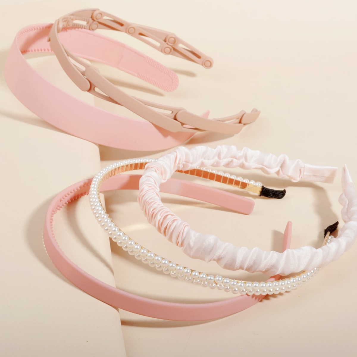 Set 5 Buah Ikat Kepala Mutiara - Hi Tech Accessories ulasan dan harga