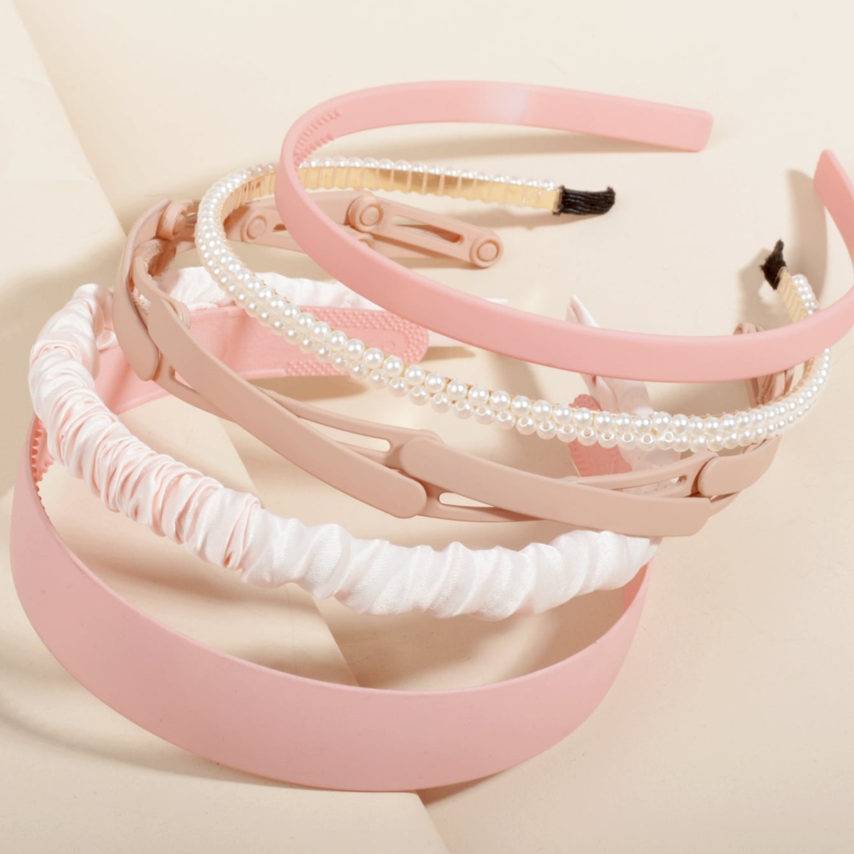 Set 5 Buah Ikat Kepala Mutiara - Hi Tech Accessories ulasan dan harga