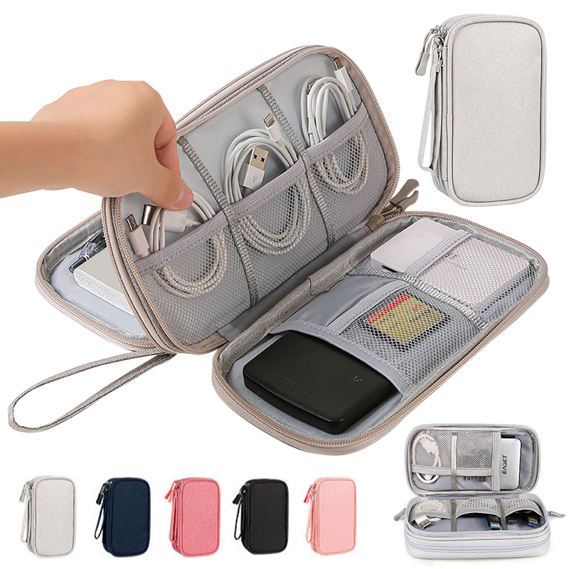 Tas Penyimpanan Digital Portab - Travel Cable Organizer ulasan dan harga